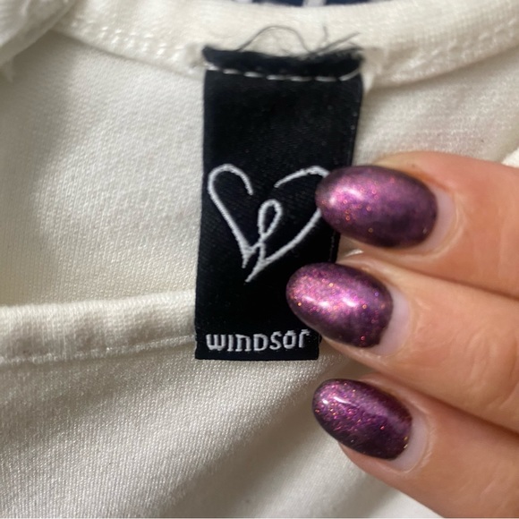 WOMENS M COLOR BLOCK SLEEVELESS DRESS - Picture 3 of 3